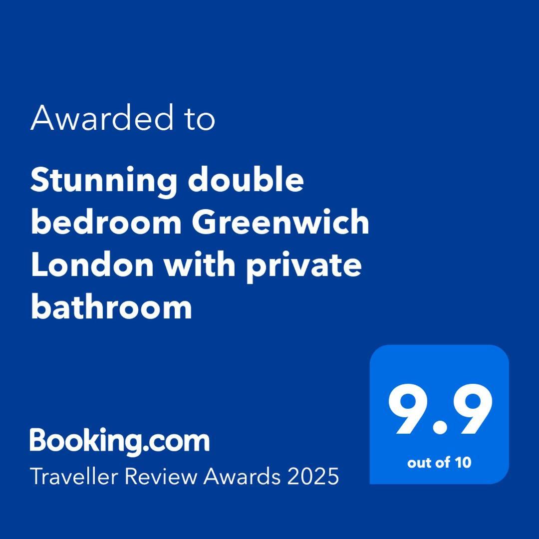 Stunning Double Bedroom Greenwich London With Private Bathroom מראה חיצוני תמונה